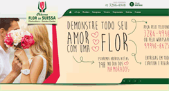 Desktop Screenshot of flordasuissa.com.br